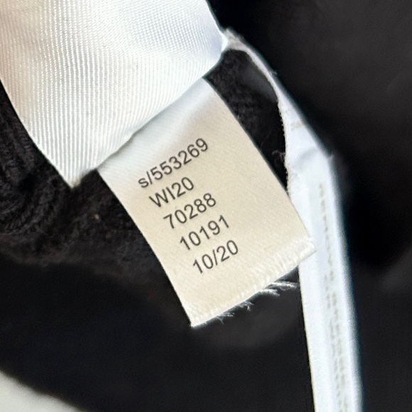 ANN TAYLOR Layered Look Sweater Lace Trim Black Romantic Coquette Academia Sz S - Picture 10 of 10